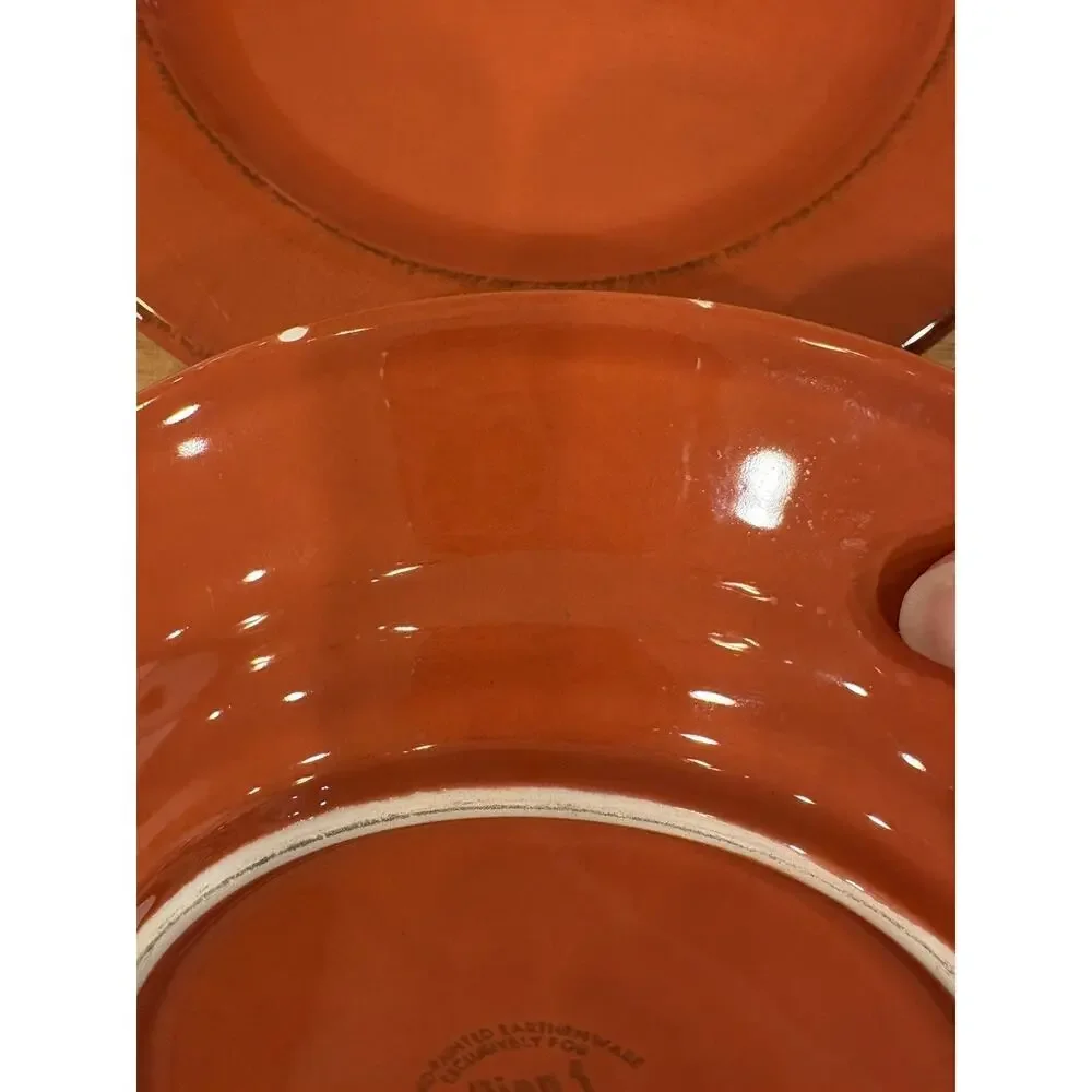 Pier 1 Toscana Terracotta Salad Luncheon Plate 8.75
